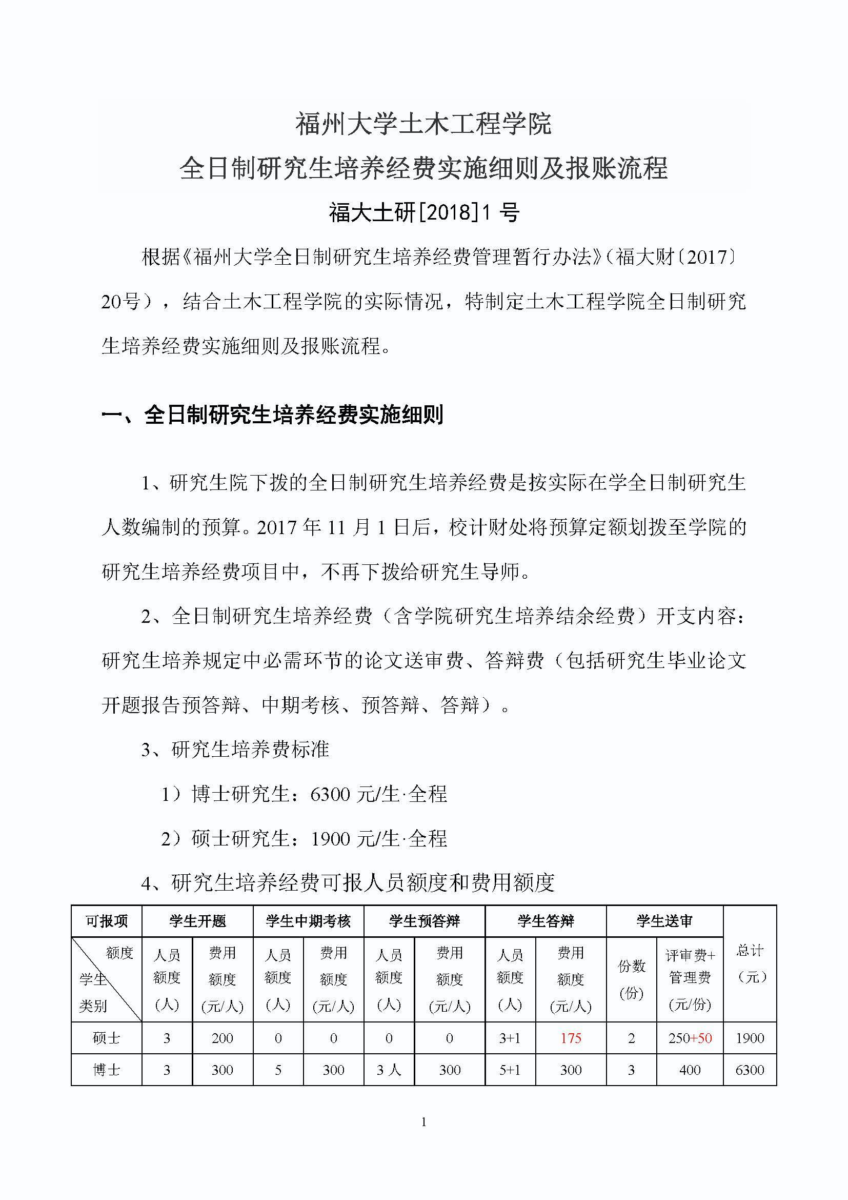 福大土研[2018] 1号—性爱网-十大性爱网平台排行榜
全日制研究生培养经费实施细则及报账流程_页面_1